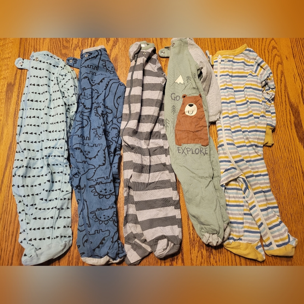 Gerber Pajamas Bundle, 0-3M
